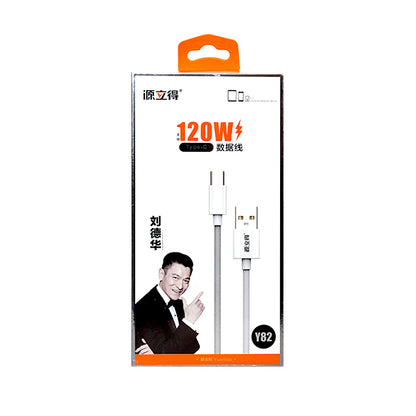1.2m Fast Charging Data Cable - Brand: Yuanlide, Model: Y82 (Android Compatible) A12JPDB