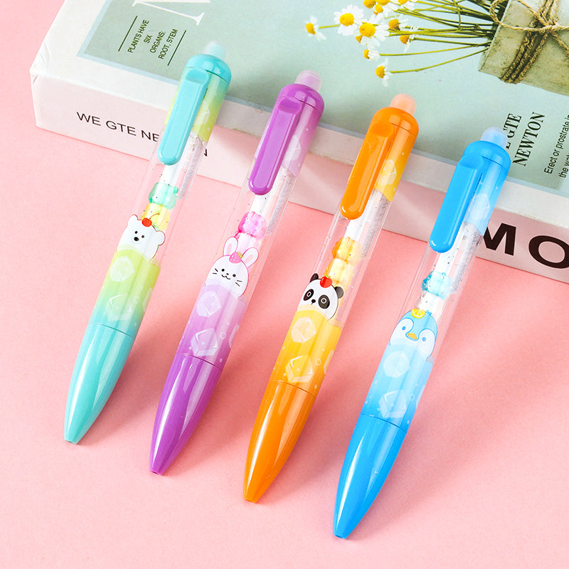 Retractable Erasable Gel Pen (GP8063, Blue) M82