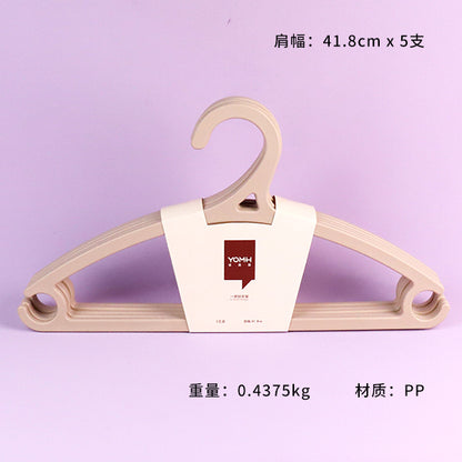 Model 6094 - 3 Plastic Clothes Hangers (5 - Piece Set) M.15 JPDB