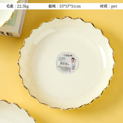 6610 Rhombus Small Round Fruit Plate M.20