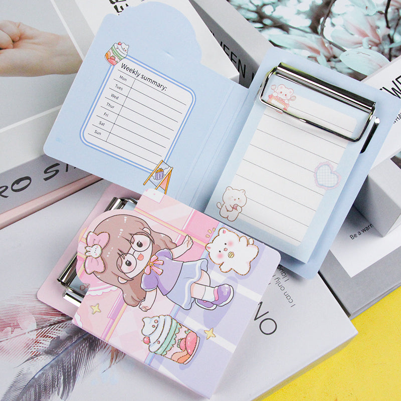 A06 Cute Notepad (Random Cover) 10*14cm 80g Paper 60 Pages for Journal & Daily Notes M.81