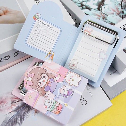 A06 Cute Notepad (Random Cover) 10*14cm 80g Paper 60 Pages for Journal & Daily Notes M.81