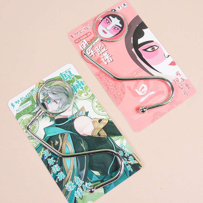 Ganchos para bolsas empaquetadas para estudiantes 