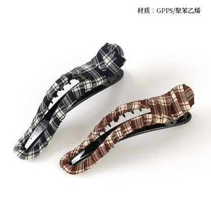M42 Simple Bow - shaped Checkered Large Duck Clips
