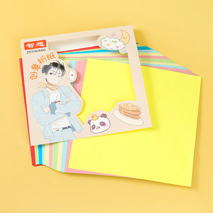 020 Creative Origami 20+ Shape Templates 60-80g Double-Glazed Paper Parent-Child Craft School Art Use M.81