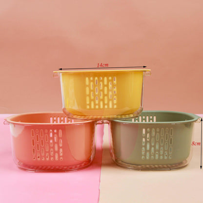 9613 Double-layer Fruit and Vegetable Drainage Basket M.20