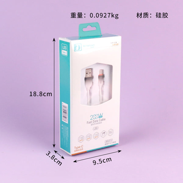 1.2m Full Protocol Chip Type-C Data Cable - Model L53 (Huawei Compatible) A12JPDB