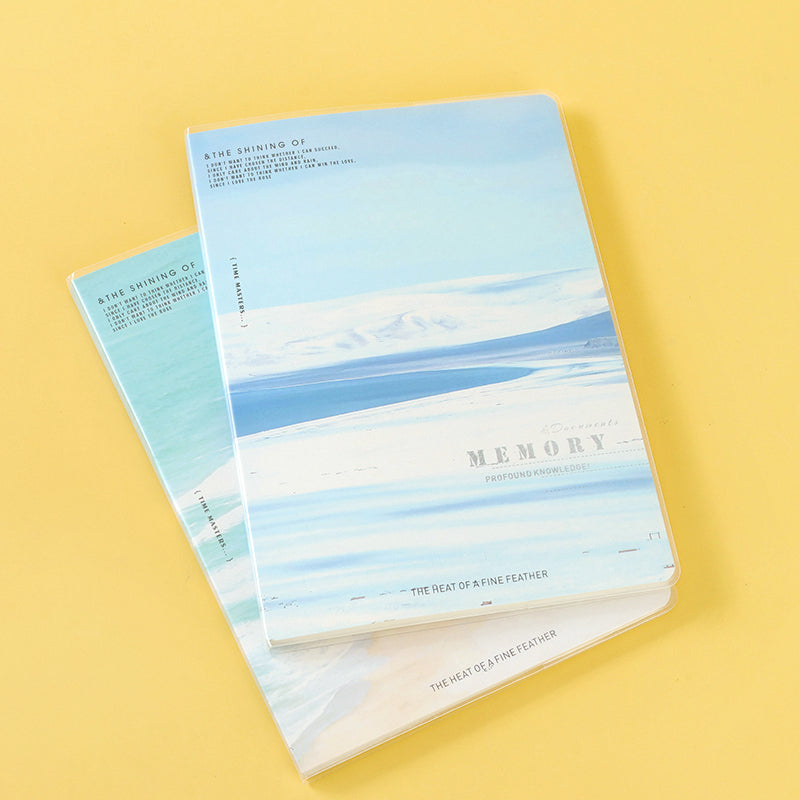 25K Glue Bound Notebook JT2580 80 Pages Eye-Care Paper Daily Writing Notebook M.81