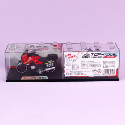 8001A Alloy Pull - back Motorcycle M.03 JPDB