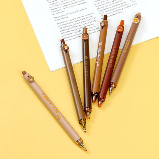 Cute YS853 Button - inspired Gel Pen! Its unique button - like appearance adds a touch of novelty to your writing experience. M.82