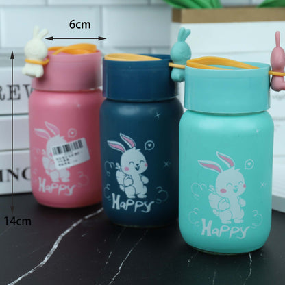Colorful Elf Rabbit Glass Cup (320ml) M.17