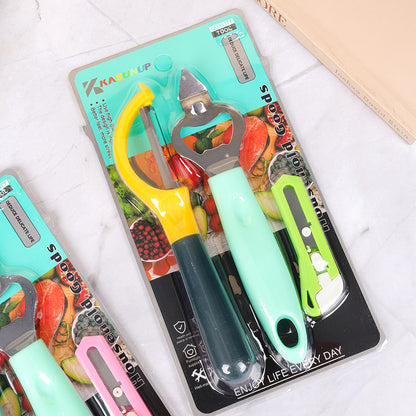 A - 9805 Three - Piece Set: Plane Iron and Wine Openers M.62