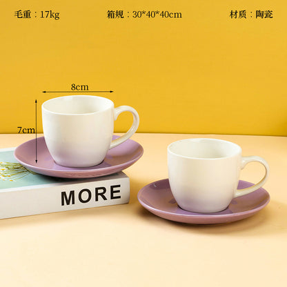 X-11 ceramic cup and plate set M.18