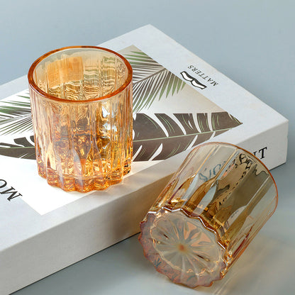 Lemanto Model K7408D Glass Cup (Amber Color) M.17