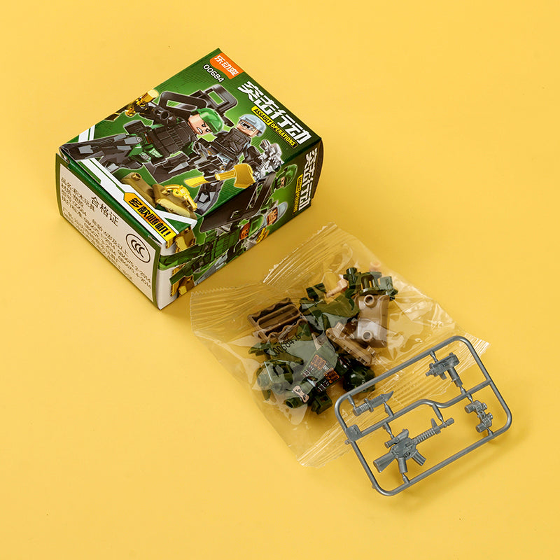 DB00684 Military Operation Building Blocks (24 per Small Box) M.02