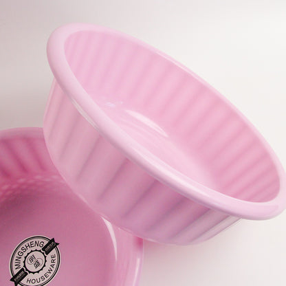 801 Colored Striped Basin M.19