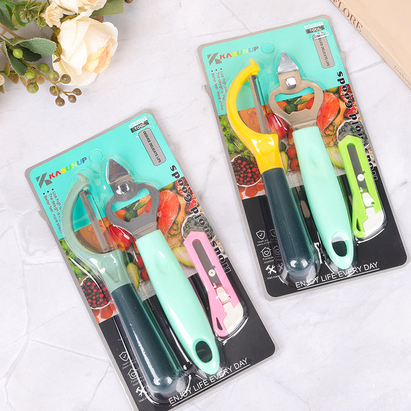 A - 9805 Three - Piece Set: Plane Iron and Wine Openers M.62