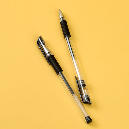 Bolígrafo de gel Zhongxuan 064 Office (negro). Ideal para oficina, ofrece una escritura fluida con su clásica tinta negra. M.82