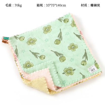 8350 Four-Petal Flower Scarf (35*35) M.22