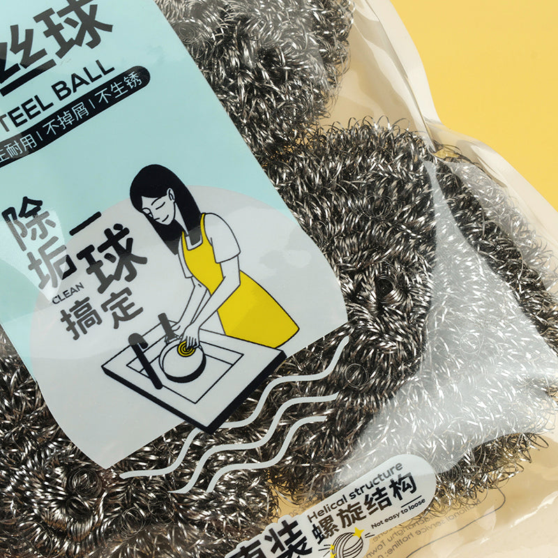 7491 Steel Wool Balls, 4-Pack M13