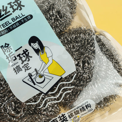 7491 Steel Wool Balls, 4-Pack M13