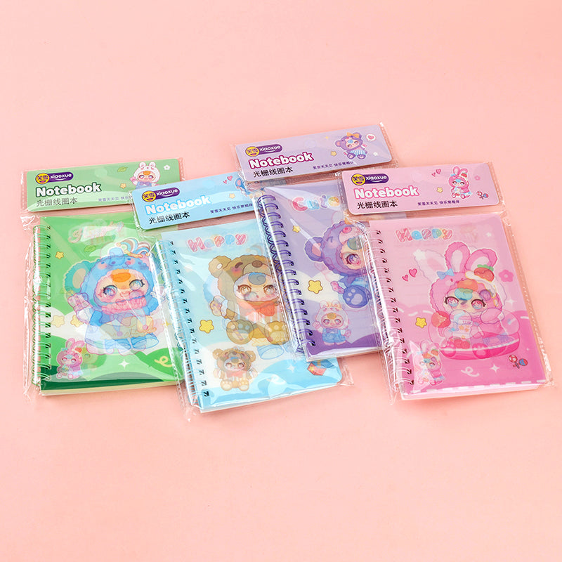 Premium XX - 64937 Cute Doll Princess Lenticular Coil Notebook M.81