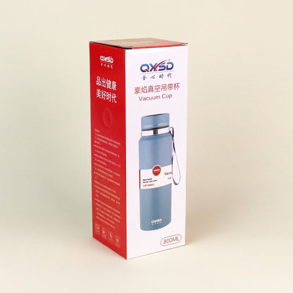 800ml Powder Coated Lanyard Vacuum Thermal Insulated Mug - Model QXSD5362 M.26 JPDB