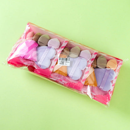 F188 Flocking Puff + Thumb Puff Set (2+2+2) M.51