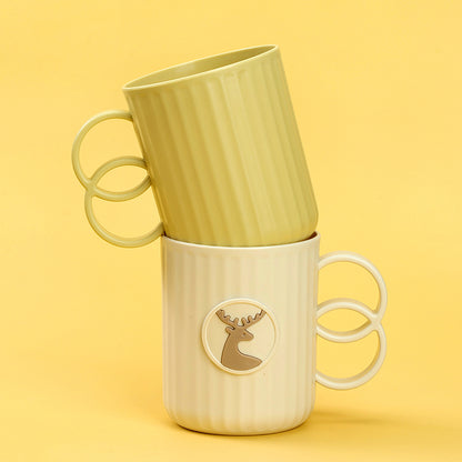 M262771 Double-loop Handle Mug Heart M.26