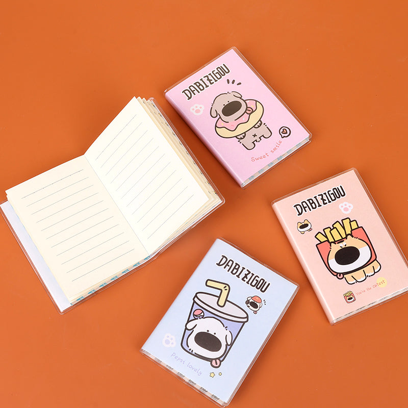 Bench Z-JT-2749 128K Craft Glue-Bound Notebook Big Nose Design Portable School Supplies M.81