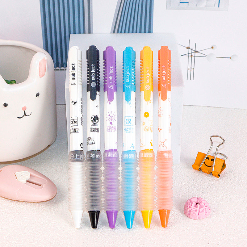 XX - 6616 Subject - Master Silicone Display - stand Click - action Gel Pen M.82