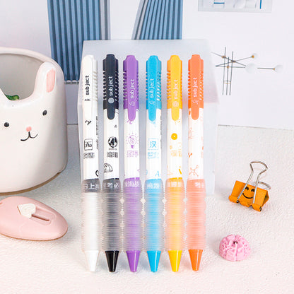 XX - 6616 Subject - Master Silicone Display - stand Click - action Gel Pen M.82