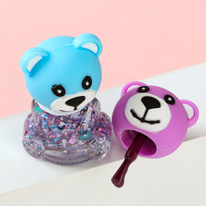 009 Hugging Bear Peel-Off Nail Polish (Colored) M.51