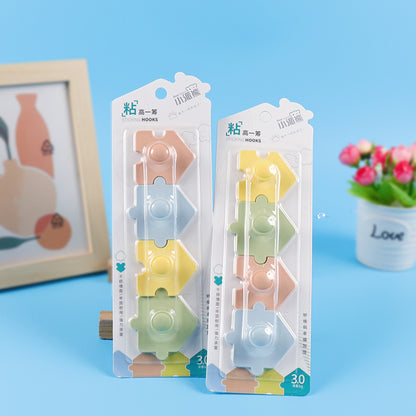 Xiaopaixiong Model 9102 Adhesive Hooks - Creative Jigsaw Puzzle Design M.16