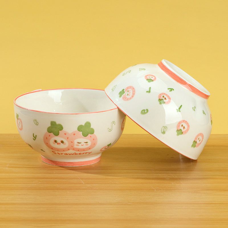 Mingxin 5.2-inch Ruyi Bowl (Strawberry) M.18