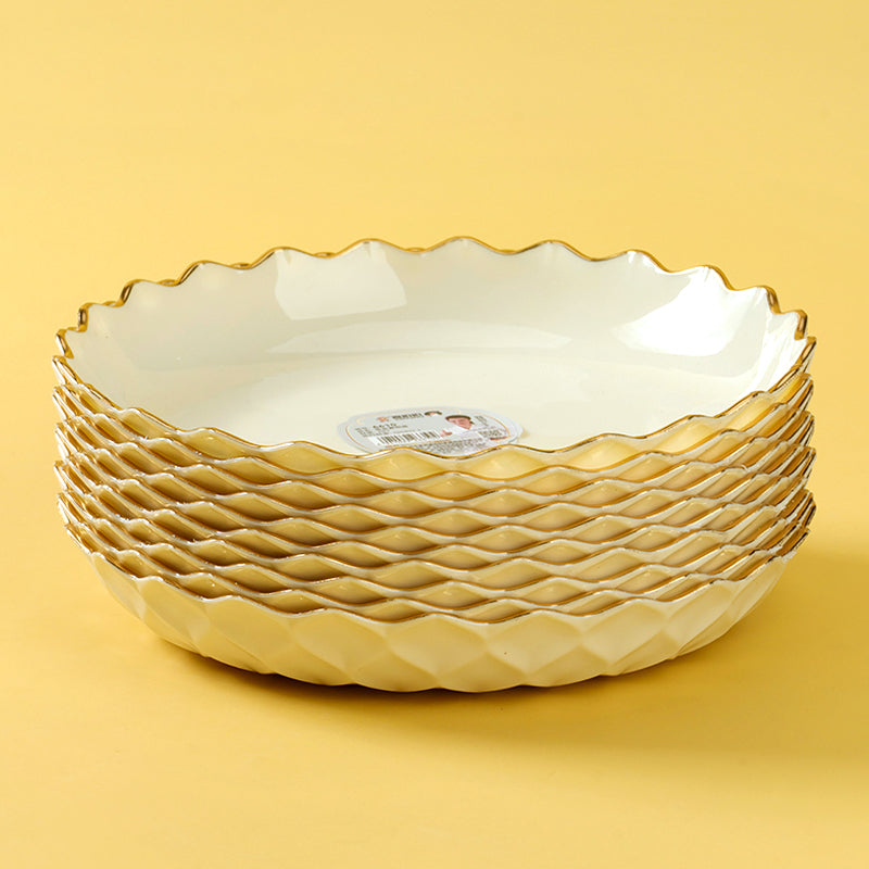 6610 Rhombus Small Round Fruit Plate M.20