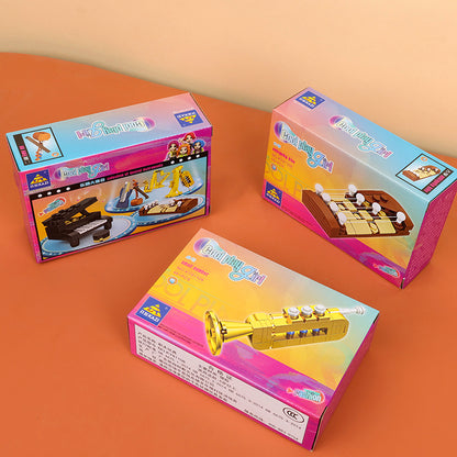 81108 Musical Instrument Assembly Building Blocks M.02