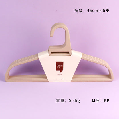 Model 6159 - 3 Plastic Clothes Hangers (5-Piece Set) M.15 JPDB