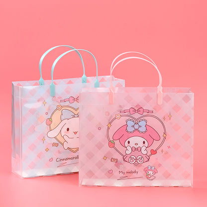 Transparent cartoon snap gift bag (horizontal) 23*27.5*8 M24 M.73