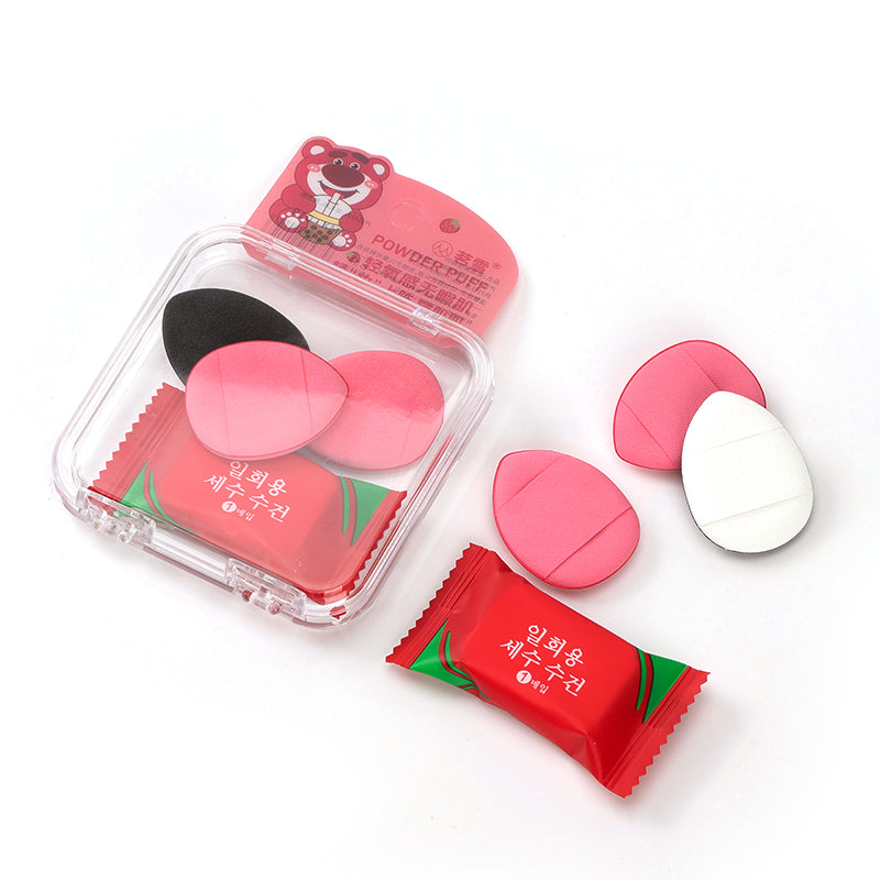 MX-019 Compressed Towel and Thumb Puff Set (1+3) M.51