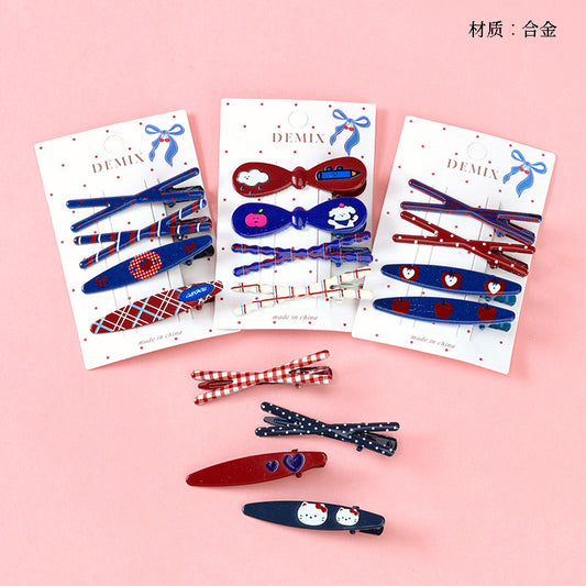 M42 Boxed Printed Stylized Duck Clip Pairs (2 Pairs, Blue)