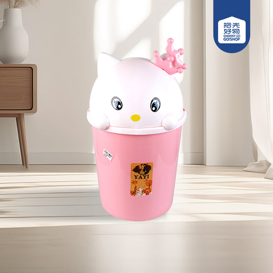 Cartoon Cat-themed Trash Can - Model 333 M.23 JPDB