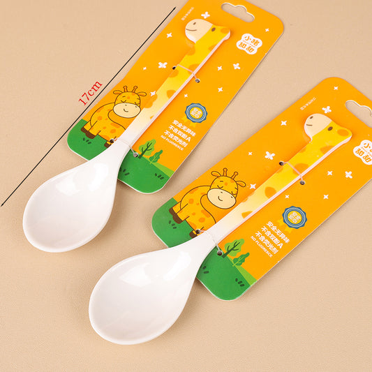 XZ8177 Food-Grade Cartoon Long-Handled SpoonM66