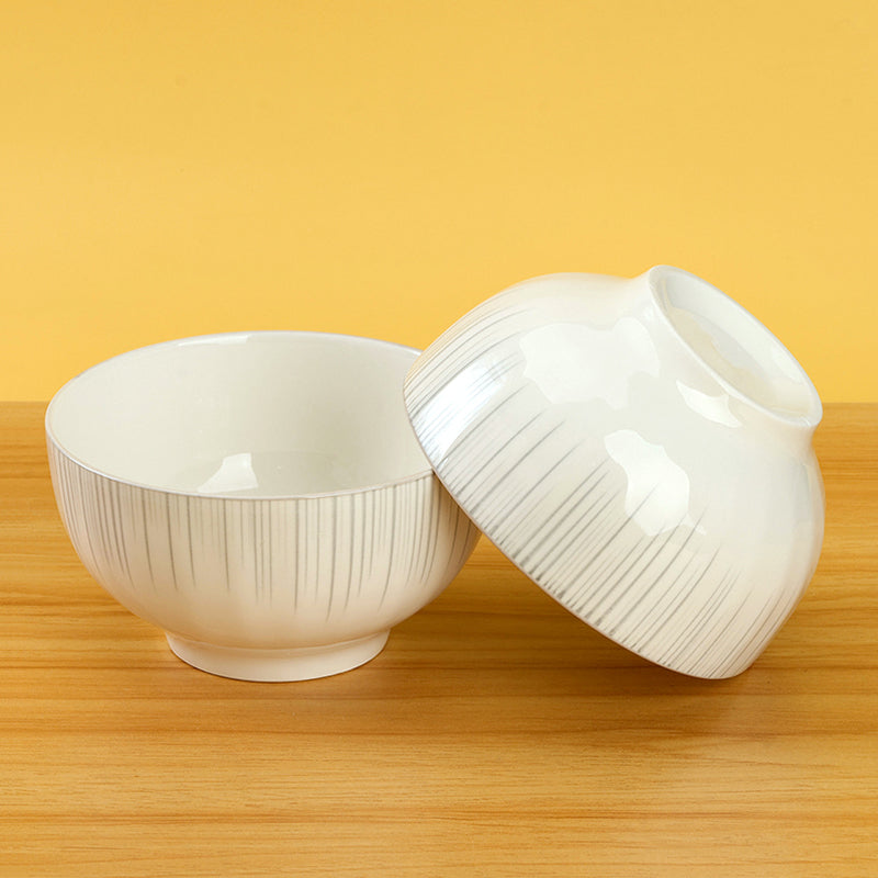 5 - inch Printed Starlight Bowl in Space - Time Gray M.66 JPDB