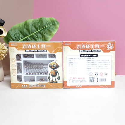 M268 Punk-style Intelligence Buckle 10-Piece Set M.07 JPDB