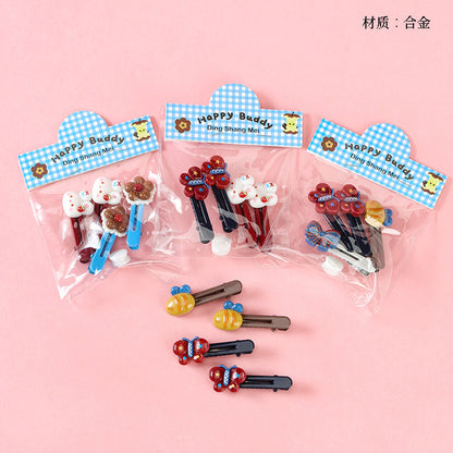 M42 Boxed Cute Cartoon Accessory Duck Clips (4 Pcs)