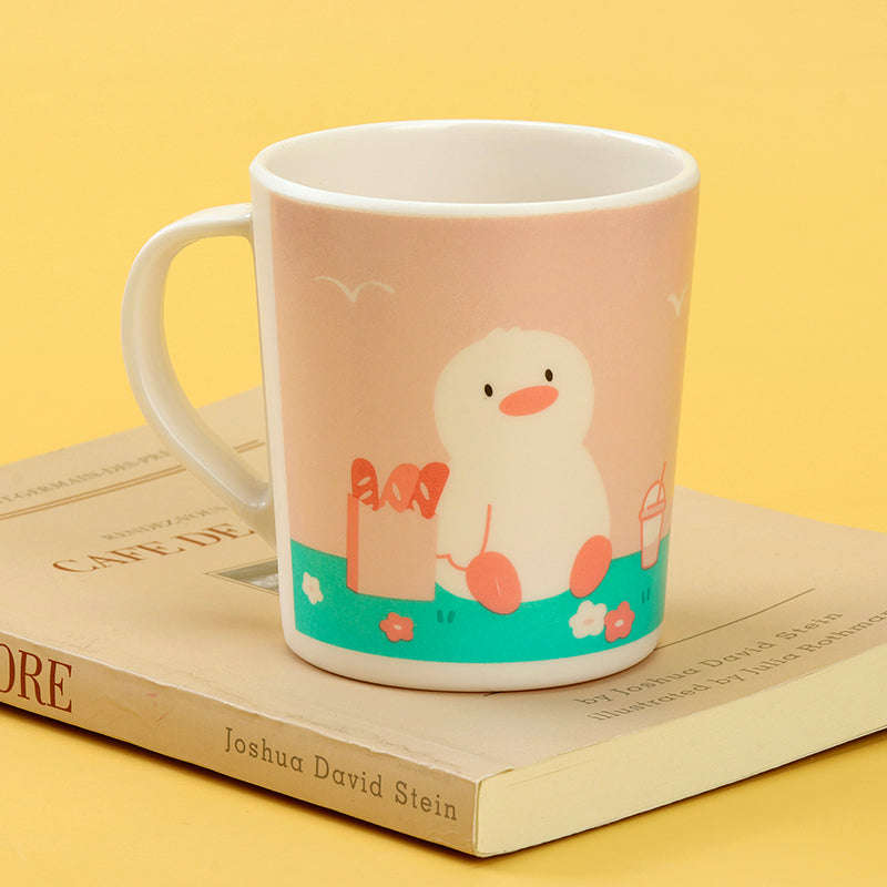 M26Single-handle cartoon mug (food-grade) (pattern random) M.26