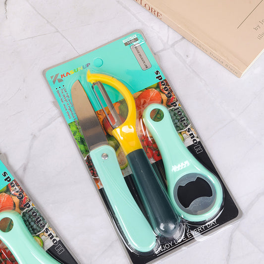 A-9819 Three-Piece Set: Planer Tool and Fruit Knife M.62