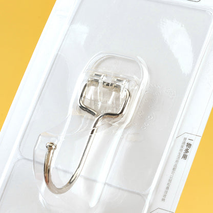 Qiaoxiaoya Model 9223 Adhesive Hooks - 2 Pcs Transparent Large Hook M.16