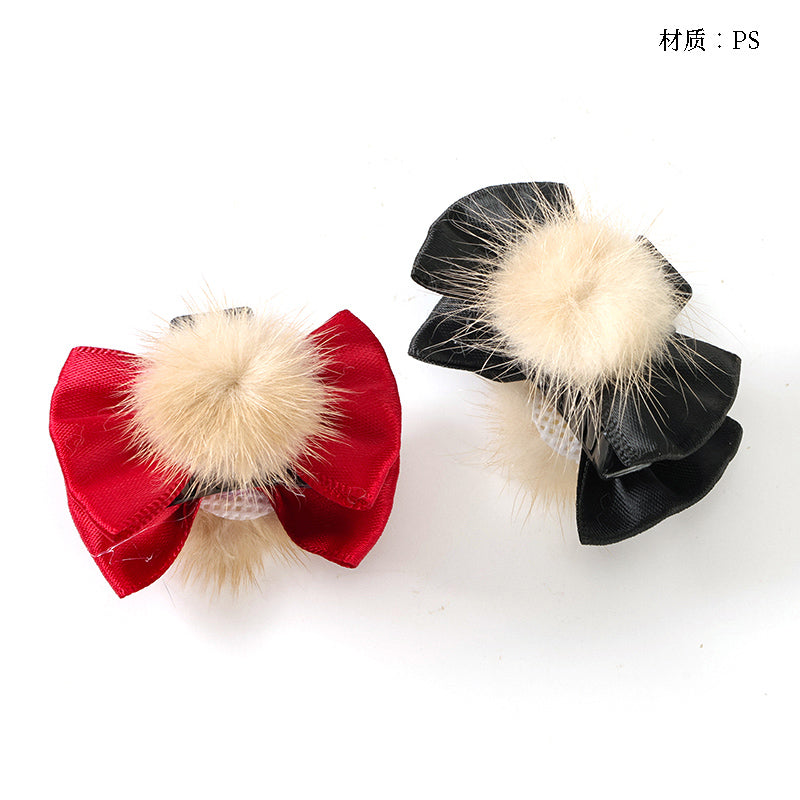 M42 Boxed Plush Ball Bow Tie Small Claw